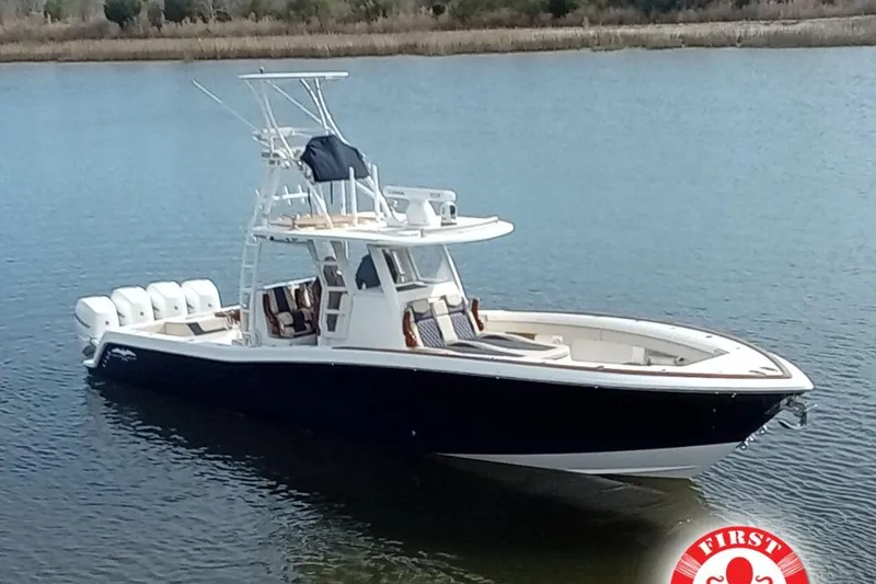 The Image of 2022 Invincible 39 Open Fisherman boat on calm water. - 1