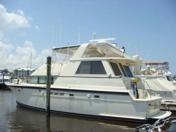Slide: The Image of Hatteras 52 Cockpit Motor Yacht 1991 - 0
