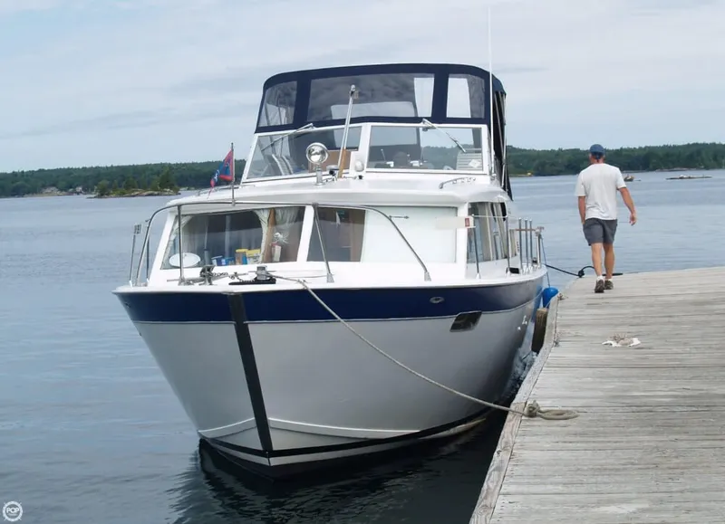 Slide: The Image of Chris-Craft 36 Cavalier Motor Yacht 1967 - 1