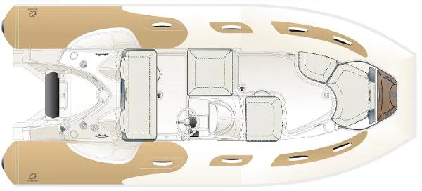 Slide: The Image of Zodiac Yachtline 470DL NEO 90hp In Stock 2015 - 8