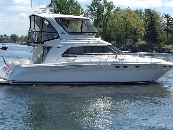 Slide: The Image of Sea Ray 480 Sedan Bridge 2004 - 10