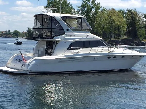 Slide: The Image of Sea Ray 480 Sedan Bridge 2004 - 11