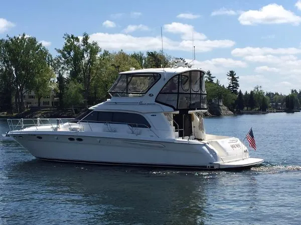 Slide: The Image of Sea Ray 480 Sedan Bridge 2004 - 3