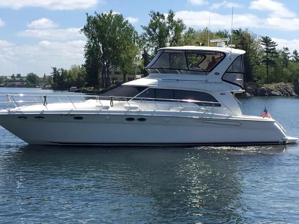 Slide: The Image of Sea Ray 480 Sedan Bridge 2004 - 4