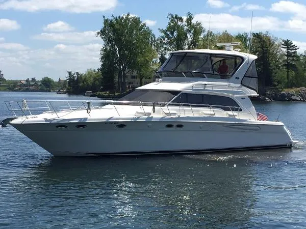 Slide: The Image of Sea Ray 480 Sedan Bridge 2004 - 5