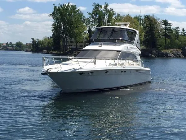 Slide: The Image of Sea Ray 480 Sedan Bridge 2004 - 6