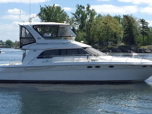 Slide: The Image of Sea Ray 480 Sedan Bridge 2004 - 9