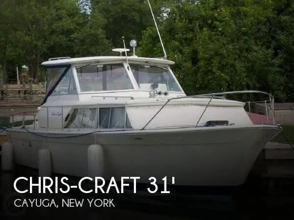 Slide: The Image of Chris-Craft 31 Commander Express 1966 - 0