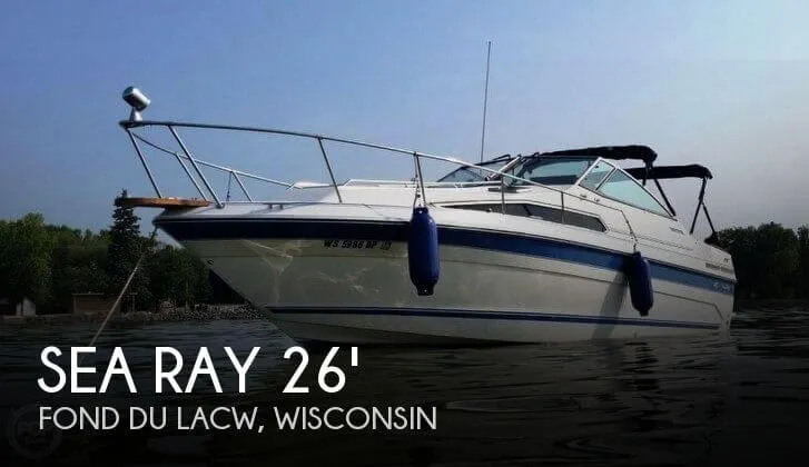 Slide: The Image of Sea Ray 268 Sundancer 1989 - 0