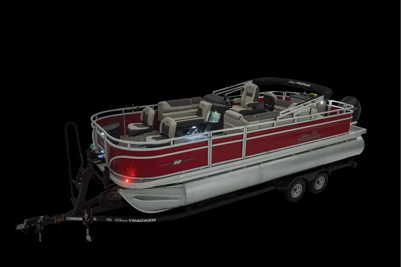 Slide: The Image of Sun Tracker Fishin' Barge 22 XP3 2026 - 19