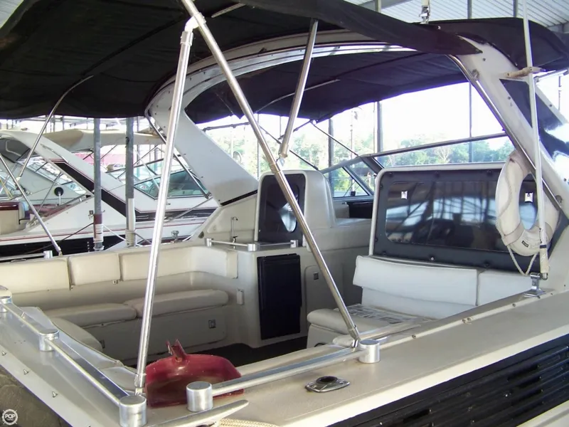 Slide: The Image of Chris-Craft 412 Aerosport Cruiser 1987 - 11