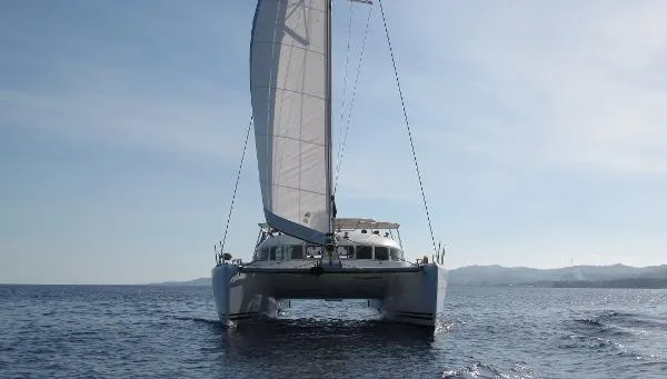 Slide: The Image of Lagoon 410 4 Cabin 2 Head Layout 2001 - 9