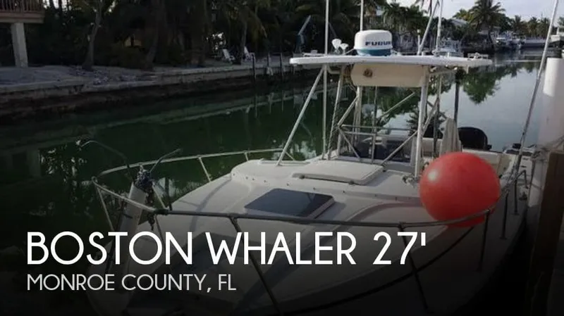 Slide: The Image of Boston Whaler 27 Center Console Cuddy 1986 - 0