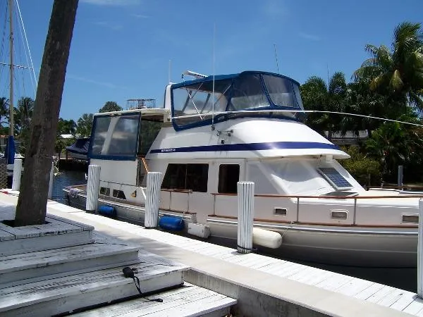 Slide: The Image of Offshore Cockpit Sundeck Trawler 1984 - 1
