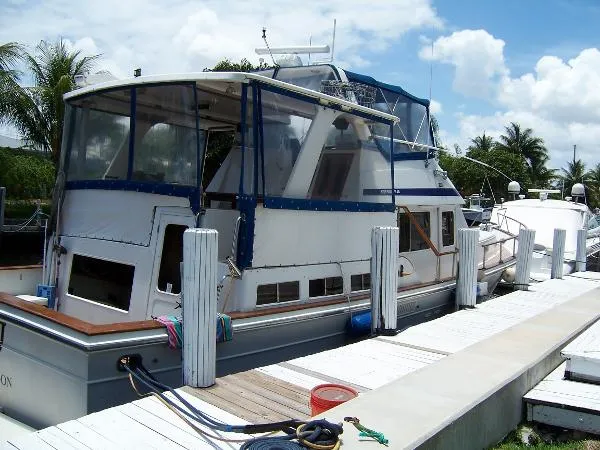 Slide: The Image of Offshore Cockpit Sundeck Trawler 1984 - 2