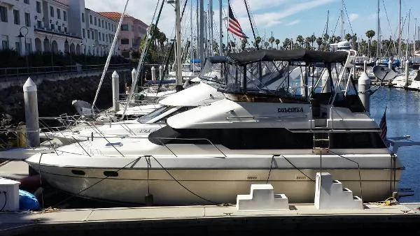 Slide: The Image of Silverton 37 Motor Yacht 1989 - 0