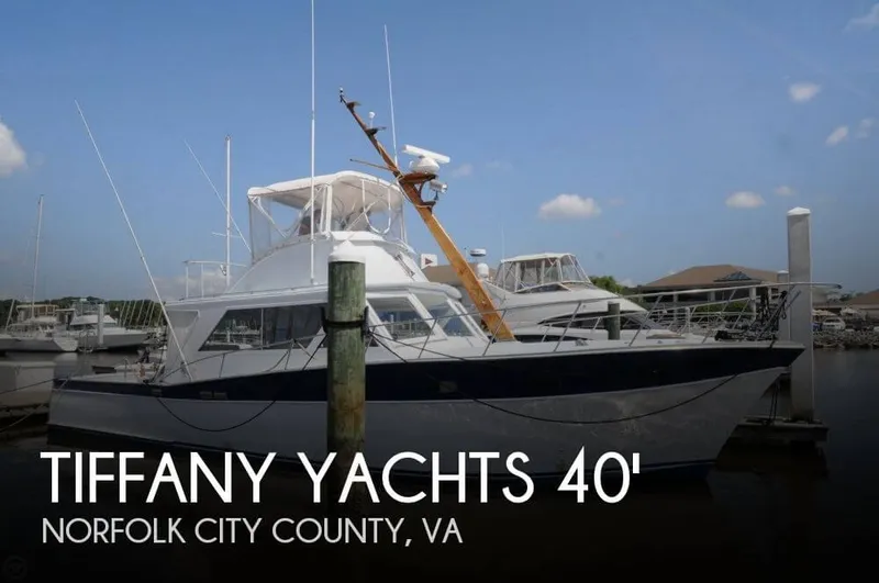 Slide: The Image of Tiffany Yachts 43 Sportfisher 1966 - 0