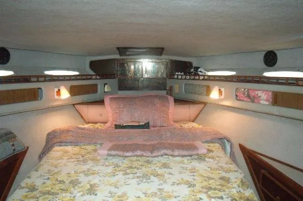 Slide: The Image of Sea Ray 36 Aft Cabin 1984 - 4