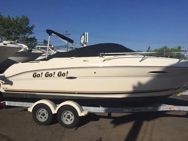 Slide: The Image of Sea Ray 215 Weekender with Trailer 2006 - 2