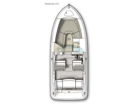 Slide: The Image of Sea Ray 215 Weekender with Trailer 2006 - 7