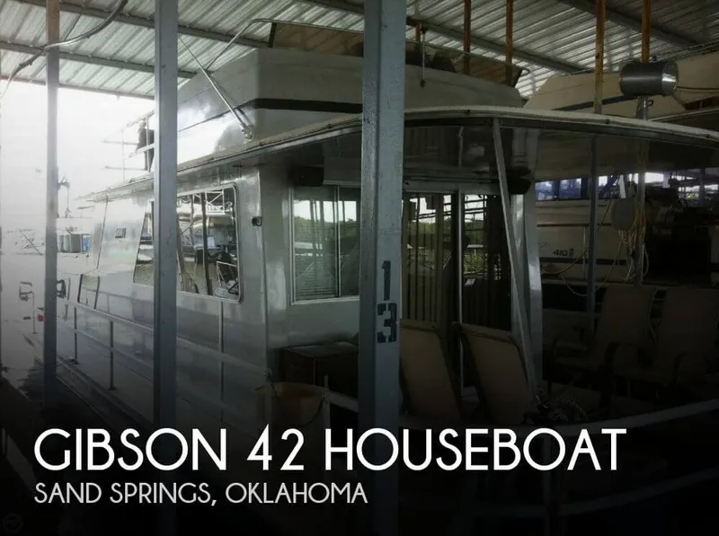 Slide: The Image of Gibson 42 Houseboat 1988 - 0