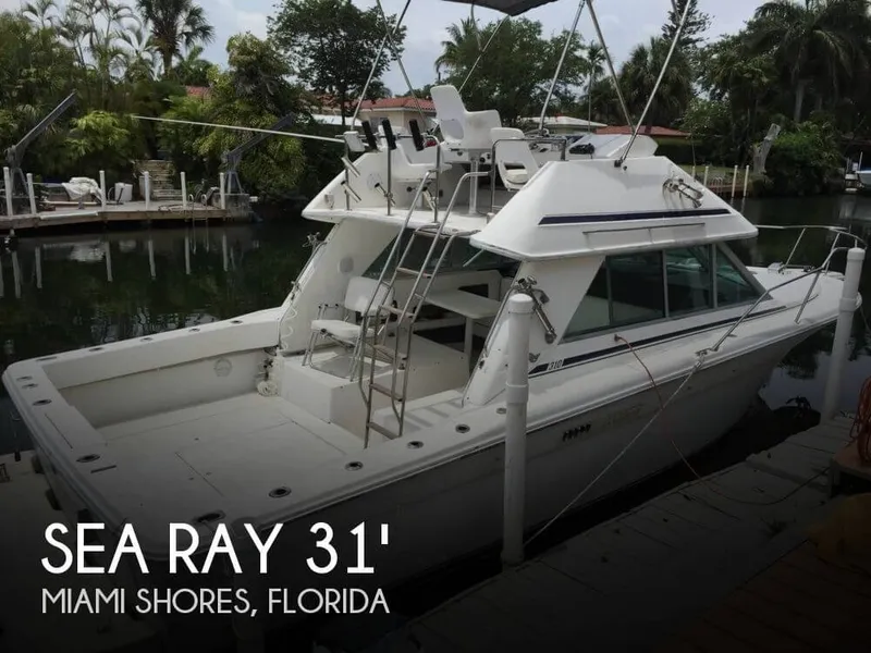 Slide: The Image of Sea Ray 310 Sport Bridge 1992 - 0