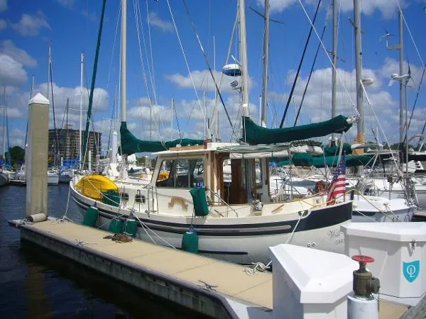 Slide: The Image of Banjer Pilothouse 37 Ketch 1970 - 0