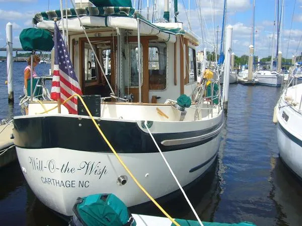 Slide: The Image of Banjer Pilothouse 37 Ketch 1970 - 3