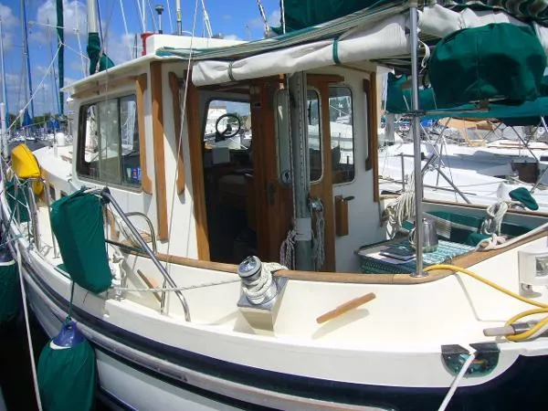 Slide: The Image of Banjer Pilothouse 37 Ketch 1970 - 4