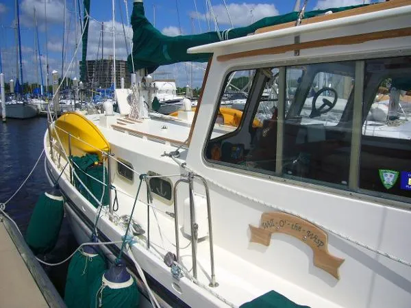 Slide: The Image of Banjer Pilothouse 37 Ketch 1970 - 5