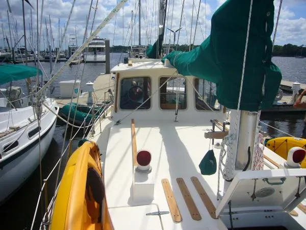 Slide: The Image of Banjer Pilothouse 37 Ketch 1970 - 7