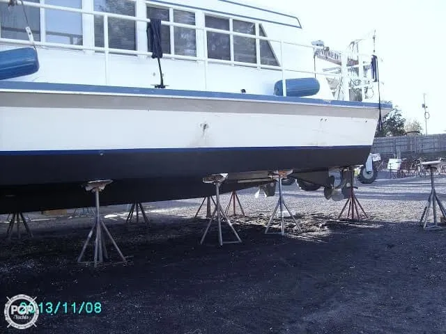 Slide: The Image of Tucker Marine 45 Houseboat 1972 - 3