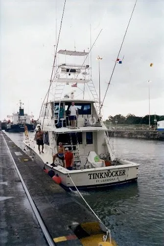 Slide: The Image of Hatteras Flybridge Tournament Sportfish 1984 - 2
