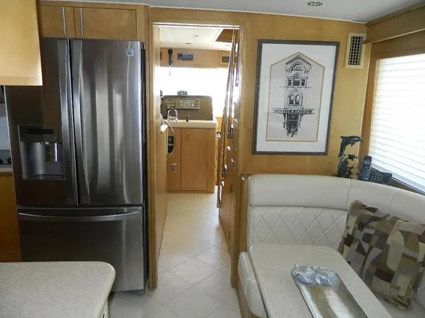 Slide: The Image of Hatteras Cockpit Motor Yacht 1999 - 1