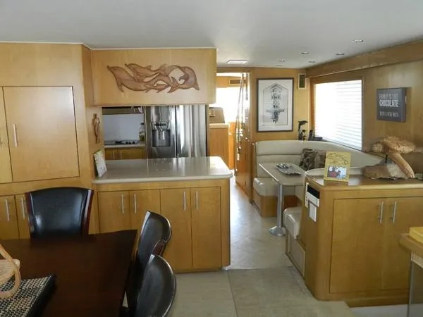 Slide: The Image of Hatteras Cockpit Motor Yacht 1999 - 4