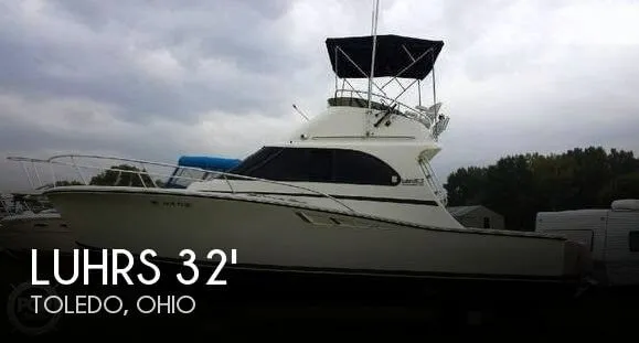 Slide: The Image of Luhrs 320 Tournament Convertible SF 1990 - 0