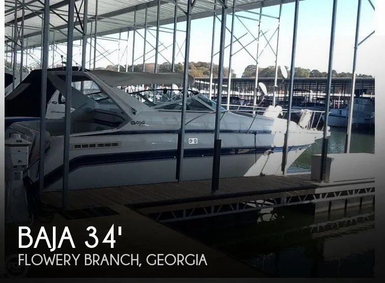 Slide: The Image of Baja 340 Express Cruiser 1991 - 0