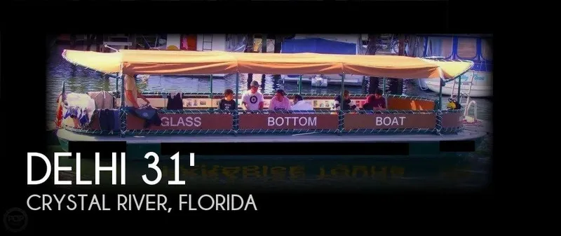 Slide: The Image of Delhi Glass Bottom Tour Boat 1972 - 0