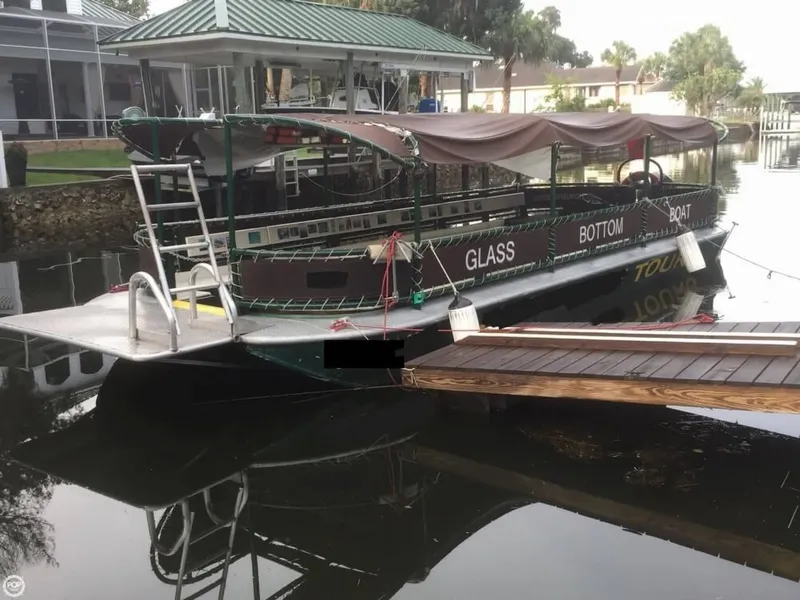 Slide: The Image of Delhi Glass Bottom Tour Boat 1972 - 4