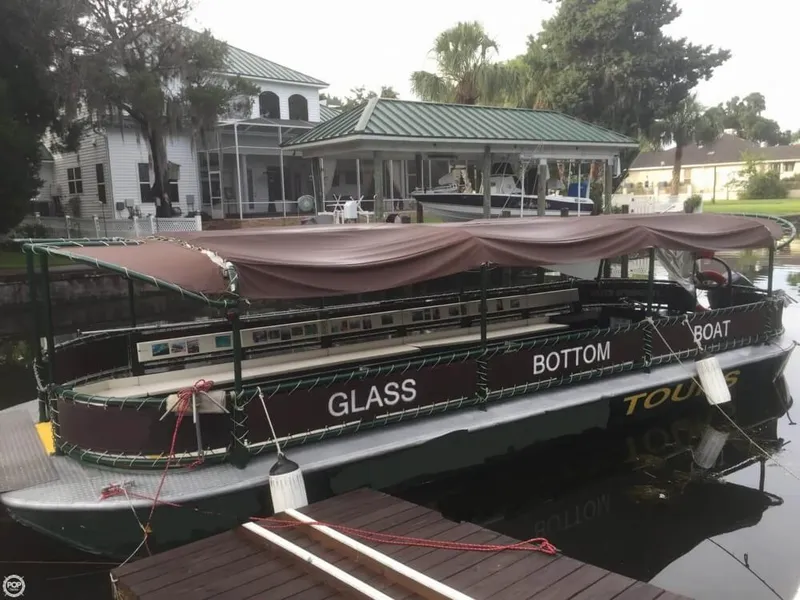 Slide: The Image of Delhi Glass Bottom Tour Boat 1972 - 5