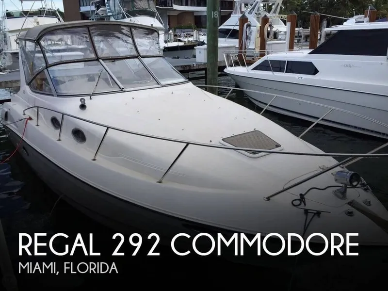 Slide: The Image of Regal 292 Commodore 1998 - 0