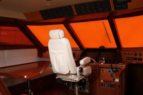 Slide: The Image of McKinna 57 Pilothouse Walk Around 2010 - 8