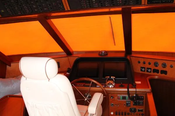 Slide: The Image of McKinna 57 Pilothouse Walk Around 2010 - 9