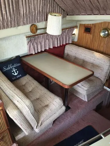 Slide: The Image of Sea Ray 340 Sedan Bridge 1985 - 8