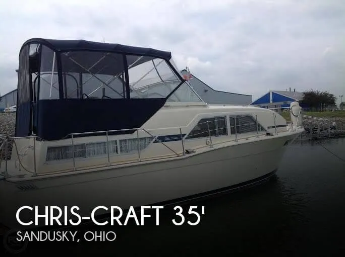 Slide: The Image of Chris-Craft 350 Catalina DC 1974 - 0