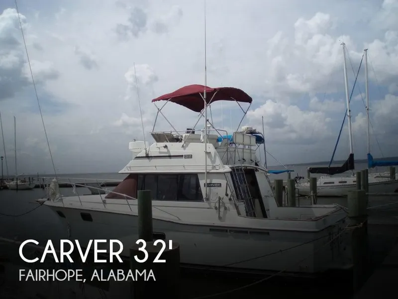 Slide: The Image of Carver Yachts 3227 Convertible 1985 - 0