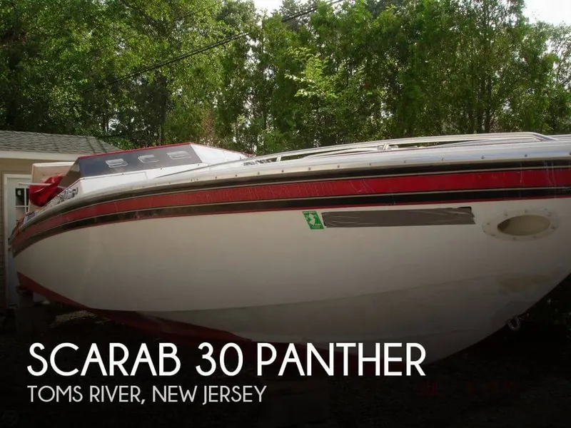 Slide: The Image of Scarab 30 Panther 1988 - 0