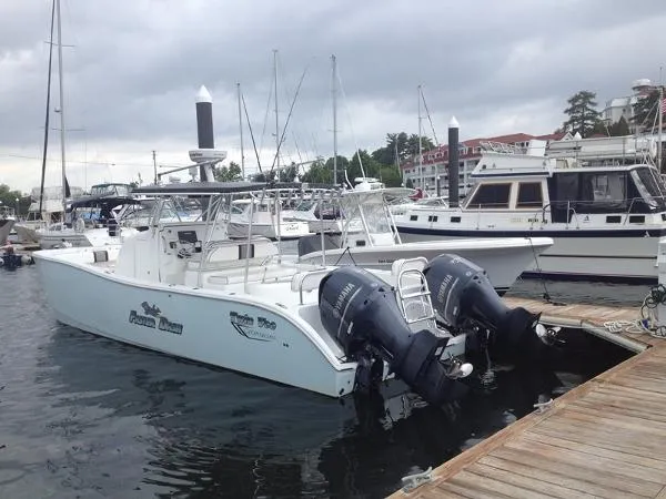 Slide: The Image of Twin Vee Powercats Hydrofoil 35 Catamaran 2014 - 0