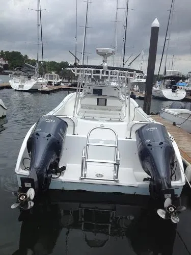 Slide: The Image of Twin Vee Powercats Hydrofoil 35 Catamaran 2014 - 4