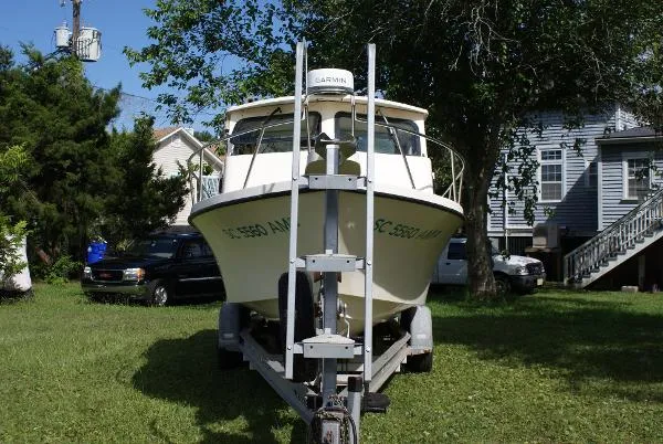 Slide: The Image of Parker Marine 23 Sport Cabin 1994 - 3